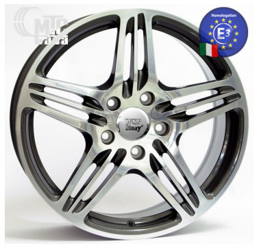 WSP Italy Porsche (W1050) Philadelphia 11x19 5x130 ET50 DIA71,6 (anthracite polished)